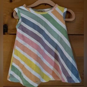 The Beaufort Bonnet Company Pastel Striped Baby Outfit